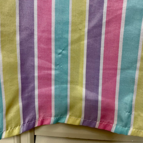 80’s Lady Manhattan Candy Stripe Blouse - Picture 6 of 7